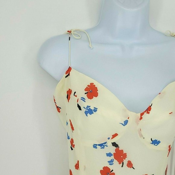 Reformation Juliette Dress in Changall size 12 New - Picture 7 of 12